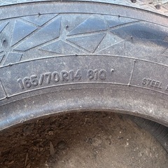 TOYO スタッドレスタイヤ2本(165/70R14) 新品未使用の画像