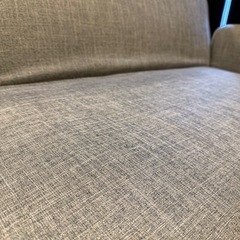 2人掛けソファ(グレー)の画像
