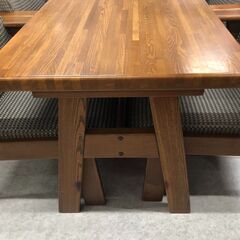 【ジ629】ダイニングセット 椅子4脚付き(ma)の画像