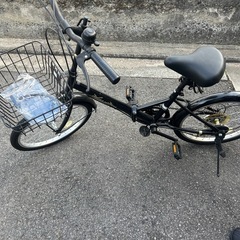 取引終了　折りたたみ自転車