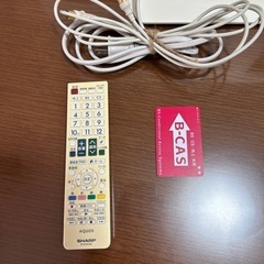 SHARP製　テレビ※日焼けありの画像