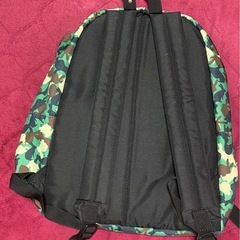 OUTDOORの迷彩柄リュックですの画像