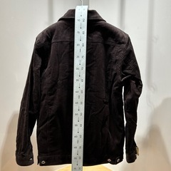 未使用　ジャンバー　裏起毛　茶色の画像