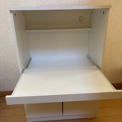 ニトリ　レンジ台　キッチン　レンジ棚の画像