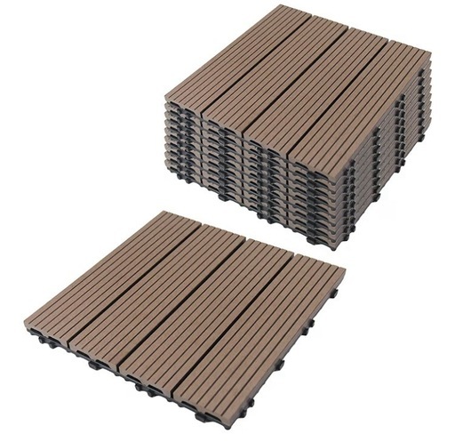 ウッドデッキパネル30×30㌢27枚