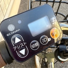 パナソニック電動自転車　グリッター　マットオリーブの画像
