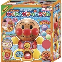 アンパンマンわくわくガチャころりん　ガチャガチャ本体の画像
