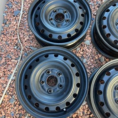 日産純正　セレナ　ラフェスタ　鉄ホイールの画像