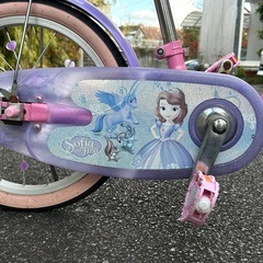女の子自転車の画像