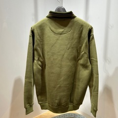 未使用　トレーナー　若草色　裏起毛の画像