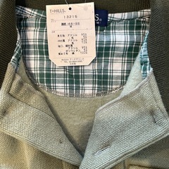 未使用　トレーナー　若草色　裏起毛の画像