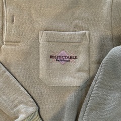 未使用　トレーナー　若草色　裏起毛の画像