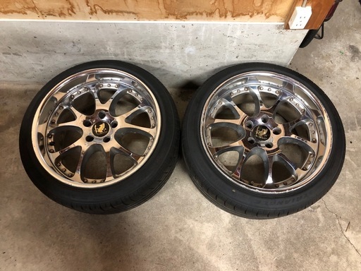  SIDE ALTSTADT リバーサイド アルトシュタット 18インチ 10J ＋35 5穴 PCD114.3