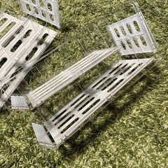 100均　収納ケース4点の画像