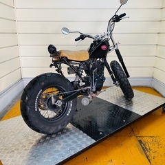 16657km ★始動動画あり★ ヤマハ TW200　DG07J 中型　兵庫県　神戸市　バイクの画像