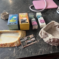 リクガメ飼育セット、バスキングライト、爬虫類保温球の画像