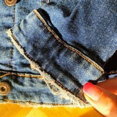 レディース・Gジャン・Lサイズ　ダメージ加工😊👍　　Hana🌸の画像