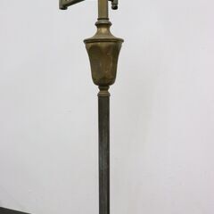 ≪ZC483ジ≫ フロア スタンドライト アンティーク アイアン 照明/間接照明 リビング/寝室 家具 インテリア 現状品の画像