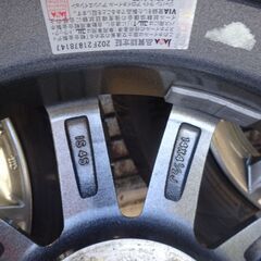 軽自動車用 スタッドレスタイヤ＆14インチホイールセットの画像