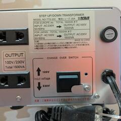 カシムラ 変圧器 TTS-20Cの画像