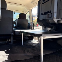 デリカd5 ベッドキット&段差解消マットの画像