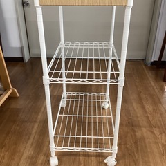 メタルラック(白)【町田市再生家具】252655の画像