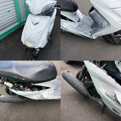 YAMAHA 125cc バイクの画像