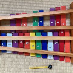 （東京・引き取り）おもちゃの鉄琴の画像