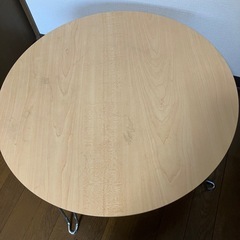 折りたたみローテーブルの画像