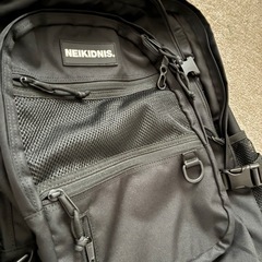 美品　黒のリュックの画像