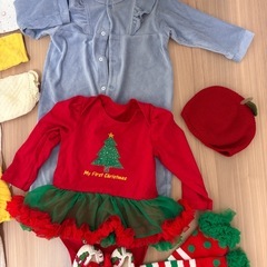 冬服　ベビー服　70〜80　クリスマスの画像