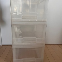 (無料)収納ケース3点セットの画像