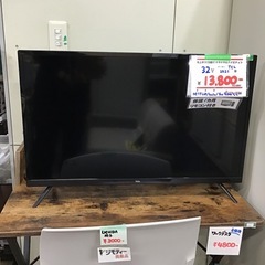 TCL     32vテレビ　2021年製　リモコン付き　Netflix/Hulu/YouTubeなど 中古品の画像