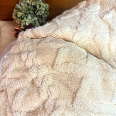 2セットあり 新品未使用　ボックスシーツ　毛足のある　モコモコ素材の画像