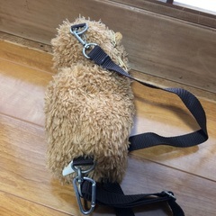 カピバラ　ぬいぐるみ　リュックの画像