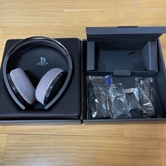 プレステ　プレミアムワイヤレスサラウンドヘッドセットの画像