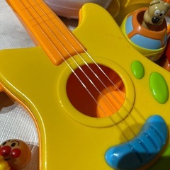 アンパンマン　バスマット　レジスター　ギター　電話　扇風機　おもちゃ　セットの画像