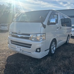 ハイエースバン3型　ディーゼル　車検付き　新品カスタムパーツ多数　希少のプライムセレクションの画像
