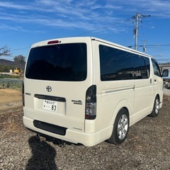 ハイエースバン3型　ディーゼル　車検付き　新品カスタムパーツ多数　希少のプライムセレクションの画像