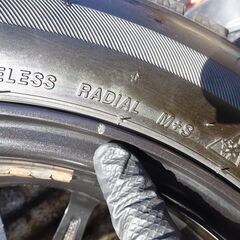 ホイール14インチ スタッドレスタイヤ（23年製造）の４本セット（１台分）の画像