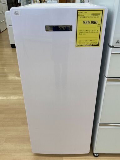 A-841【リユースのサカイ野々市店】ジモティ来店特価‼ Haier ハイアール 冷凍庫 JF-NUF138B 2021年製 クリーニング済み