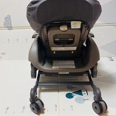 コンビホワイトレーベル ネムリラAUTOSWING BEDiLongEG グレーの画像