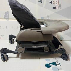 コンビホワイトレーベル ネムリラAUTOSWING BEDiLongEG グレーの画像