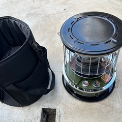 アルパカ Alpaca NEW アルパカストーブ 専用ケース付き TS-77JS-C 灯油ストーブ　アシグリップ付き　廃盤ステッカー付き　オールドマウンテン　暖房 キャンプ アウトドア の画像