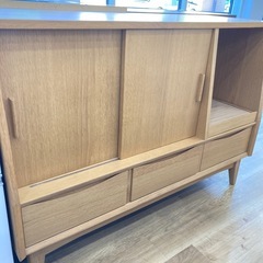 【トレファク高槻店】取りに来られる方限定！ナチュラルなキッチンカウンターのご紹介です！の画像