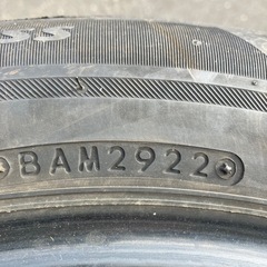 2022年製　ブリジストンブリザックVRX2 195-60-16の画像