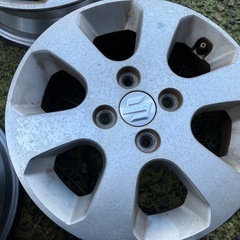 スズキ純正 14インチ アルミホイールの画像