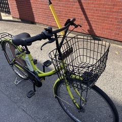 Panasonic 電動アシスト自転車 ライムグリーンの画像