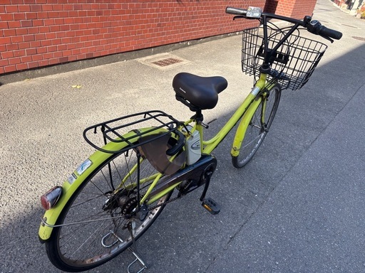 Panasonic 電動アシスト自転車 ライムグリーン