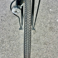 美品！26インチシティタイプ自転車 ブラック 【大阪吹田・整備済み】の画像